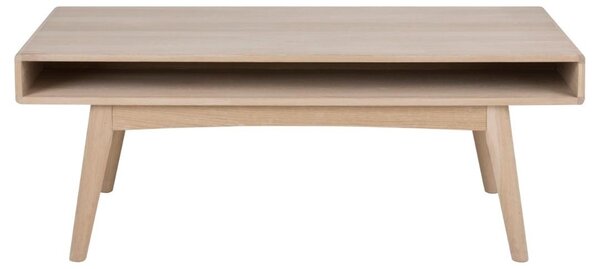 Masuta de cafea Marte, Alb, 50x130x70 cm