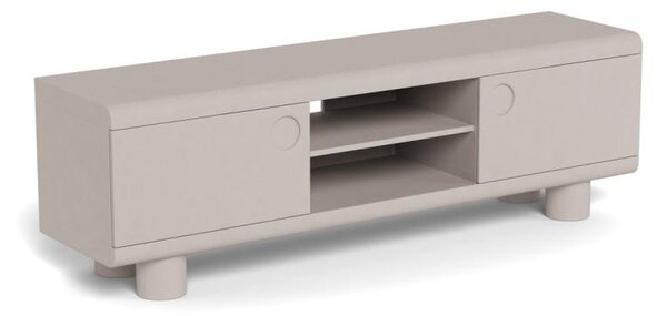 Comoda TV Magee, Gri, 50x160x40 cm