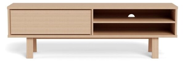 Comoda TV Lamberth, Alb, 50x160x40 cm