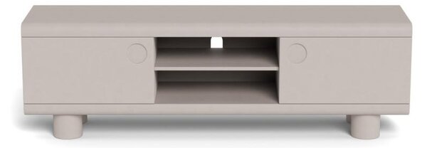 Comoda TV Magee, Gri, 50x160x40 cm