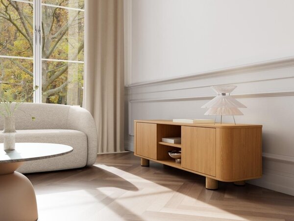 Comoda TV Atmore, Natural, 50x160x40 cm
