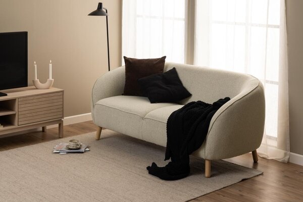 Comoda TV Linley, Alb, 50x160x40 cm