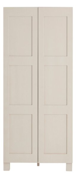 Сиво-бежов висящ гардероб от МДФ 80x190x61 cm Ben – Ellos Home
