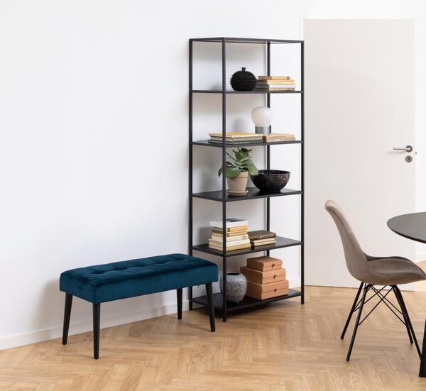 Banca Glory, Albastru, 45x95x38 cm