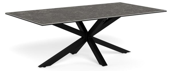 Masuta de cafea Heaven, Negru, 46x130x70 cm