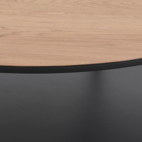Masuta de cafea Goldington, Natural, 45x80x80 cm