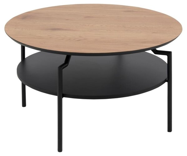 Masuta de cafea Goldington, Natural, 45x80x80 cm