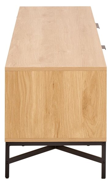 Comoda TV Jaipur, Natural, 45x176.4x40 cm