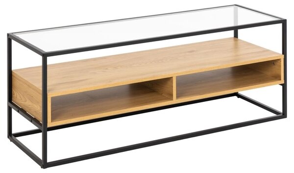 Comoda TV Randolf, Transparent, 45x120x40 cm