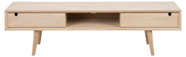 Comoda TV Century, Alb, 43x160x38 cm