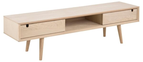 Comoda TV Century, Alb, 43x160x38 cm