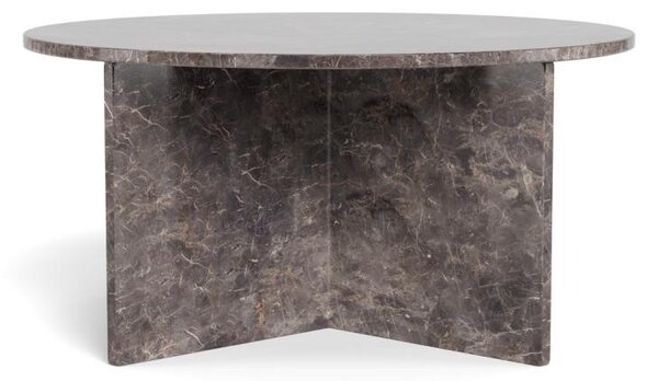 Masuta de cafea Vega V5, Maro mat, 42x90x90 cm