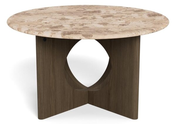 Masuta de cafea Foley V2, Maro, 42x80x80 cm
