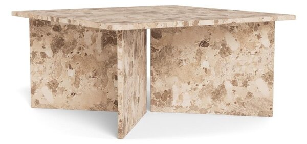 Masuta de cafea Vega V2, Maro mat, 42x90x90 cm