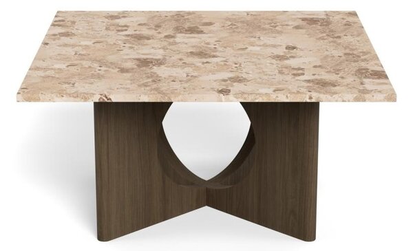 Masuta de cafea Foley V3, Maro, 42x80x80 cm