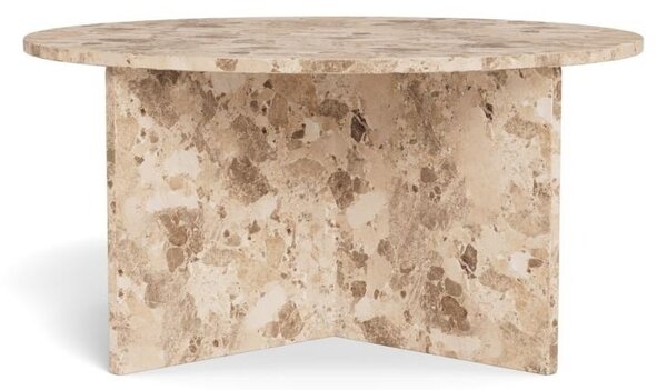 Masuta de cafea Vega V6, Maro mat, 42x90x90 cm