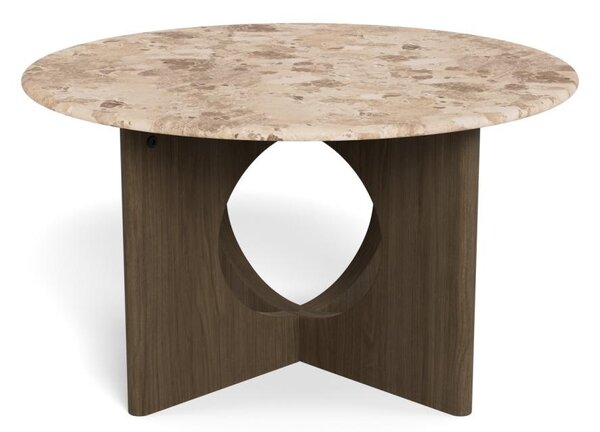 Masuta de cafea Foley V2, Maro, 42x80x80 cm