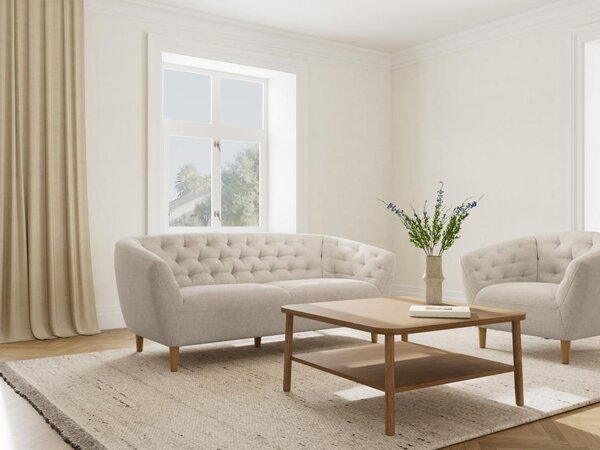 Masuta de cafea Banbury, Natural, 42x90x90 cm