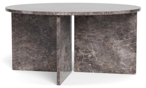 Masuta de cafea Vega V5, Maro mat, 42x90x90 cm