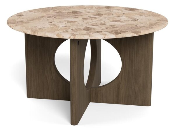 Masuta de cafea Foley V2, Maro, 42x80x80 cm