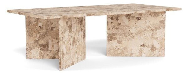 Masuta de cafea Vega V3, Maro mat, 42x140x70 cm