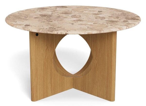 Masuta de cafea Foley V4, Maro, 42x80x80 cm