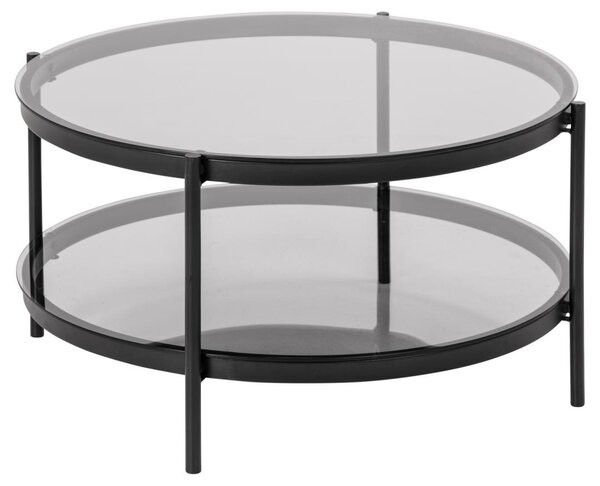 Masuta de cafea Bayonne, Gri, 42x79x79 cm