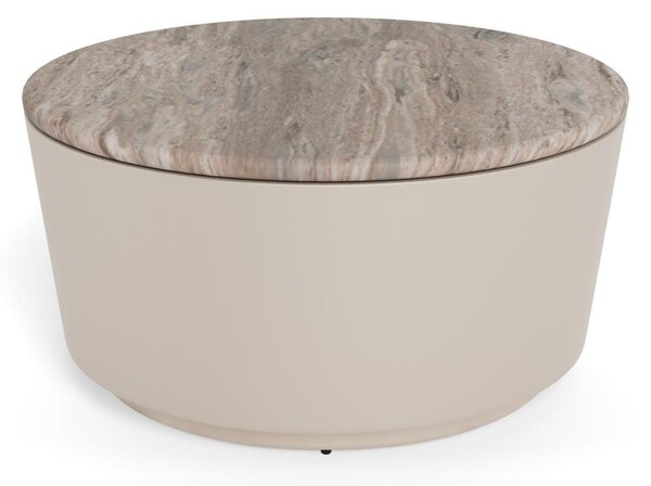 Masuta de cafea Cangas, Gri, 41.5x80x80 cm