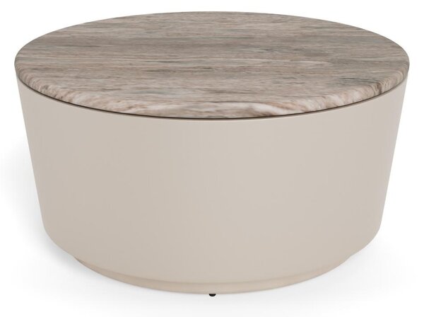 Masuta de cafea Cangas, Gri, 41.5x80x80 cm