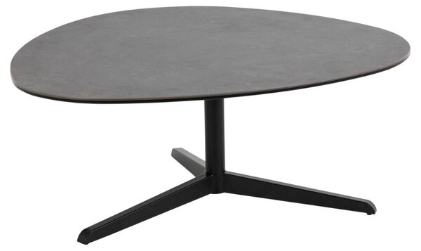 Masuta de cafea Barnsley, Negru, 41x100x95 cm