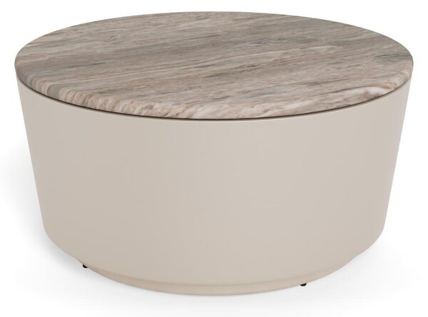 Masuta de cafea Cangas, Gri, 41.5x80x80 cm