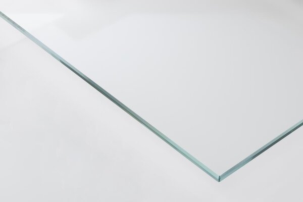 Masuta de cafea Samos, Transparent, 40x80x80 cm