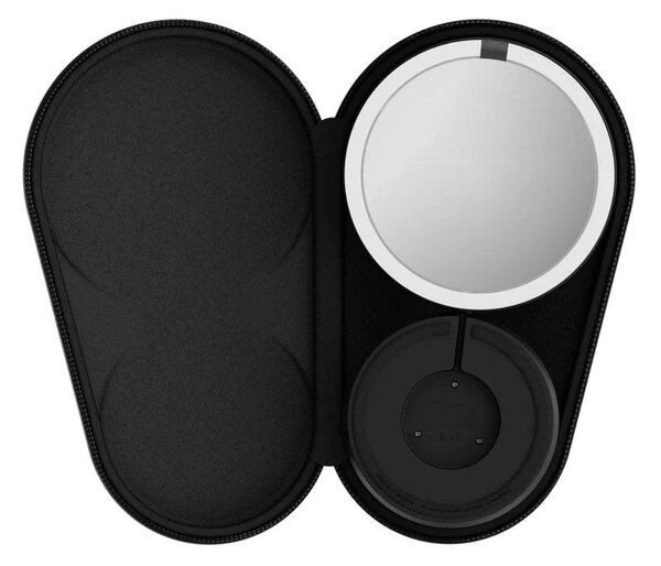 Козметично огледало със светлина/увеличително (увеличение 10x) ø 12 cm – simplehuman