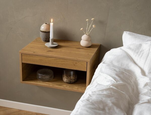 Noptiera Cholet, Natural, 24.5x50x35 cm