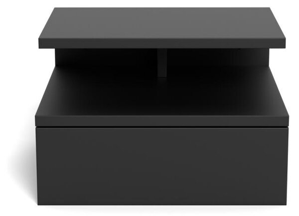 Noptiera Ashlan, Negru, 22.5x35x32 cm