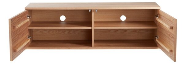 Маса за телевизор от декор от ясен в естествен цвят 120x38x40 cm Sandviken – Jotex