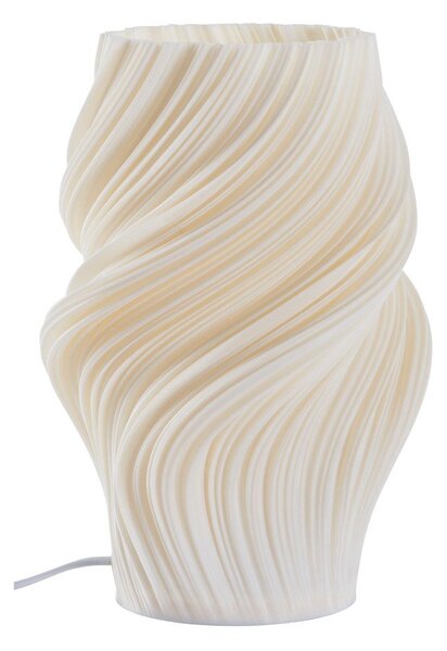 Бяла пластмасова настолна лампа (височина 27 cm) Calais – Jotex