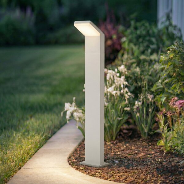 Arcchio LED осветление за пътеки Yolena, 100 cm, бяло, IP65, Бял, Метал, Модерен