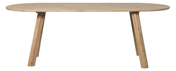 Трапезна маса от масивен дъб 90x220 cm Tablo – WOOOD