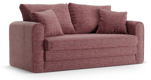 Тъмнорозов сгъваем диван 158 cm Lido – Micadoni