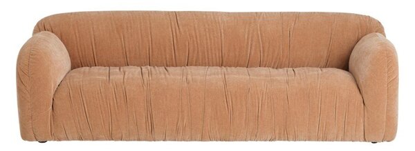 Сиво-бежов шенилов диван 221 cm Elvisa – Ellos Home