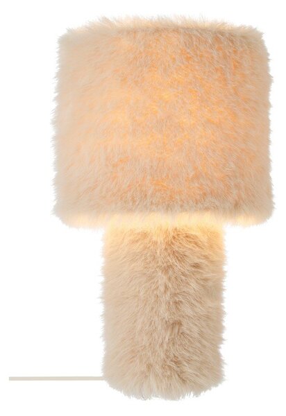 Кремава текстилна настолна лампа (височина 46 cm) Fay – Ellos Home