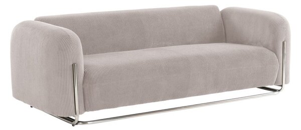 Сиво-бежов диван от рипсено кадифе 234 cm Everman – Jotex