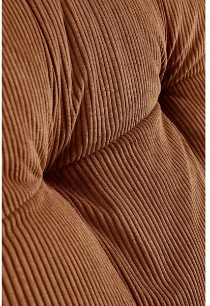 Кафяв диван от рипсено кадифе 145 cm Kelso – Jotex