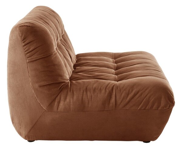 Кафяв диван от рипсено кадифе 145 cm Kelso – Jotex