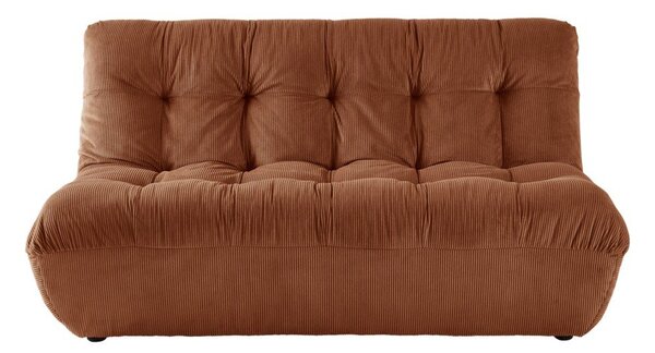 Кафяв диван от рипсено кадифе 145 cm Kelso – Jotex
