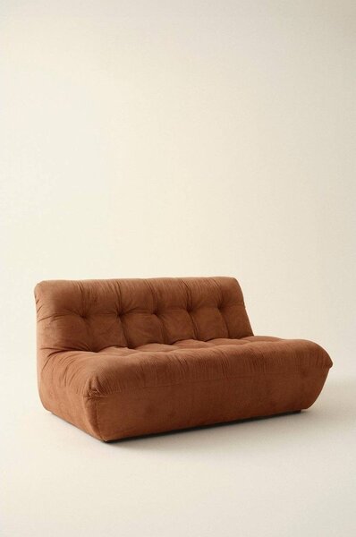 Кафяв диван от рипсено кадифе 145 cm Kelso – Jotex