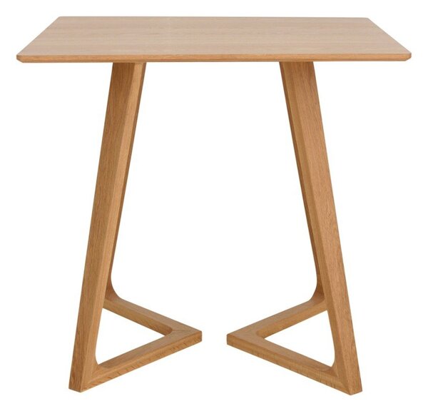 Трапезна маса от масивен дъб 75x80 cm Gradie – Ellos Home