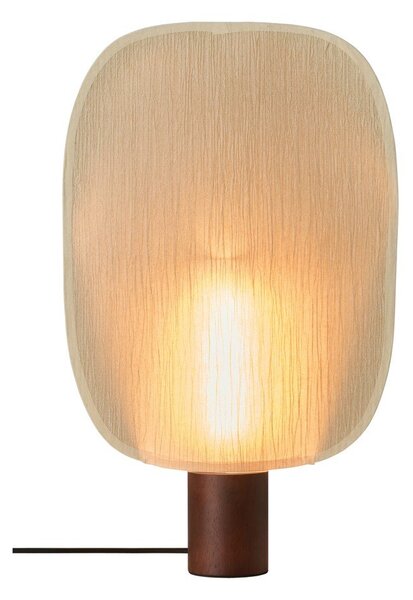 Кафява/кремава хартиена настолна лампа (височина 44 cm) Mai Le – Ellos Home