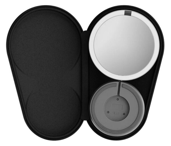 Козметично огледало със светлина/увеличително (увеличение 10x) ø 12 cm – simplehuman